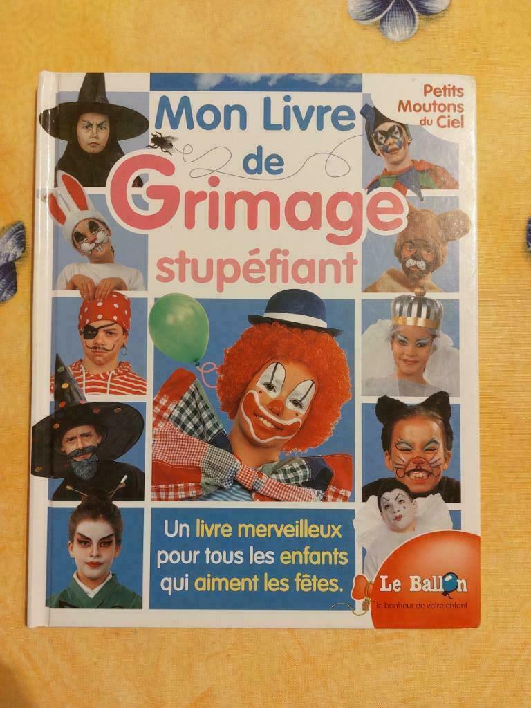 Livre Mon livre de grimage stupéfiant, Enlèvement ou Envoi, Comme neuf, Autres sujets/thèmes, Convient aux enfants
