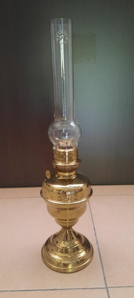 lampe à huile + verre supplémentaire, Antiquités & Art, Enlèvement