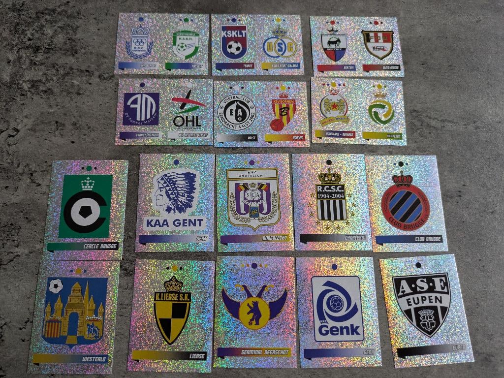 PANINI FOOTBALL 2011 16x emblemen/badges voetbal zeldzaam, Verzenden, Nieuw