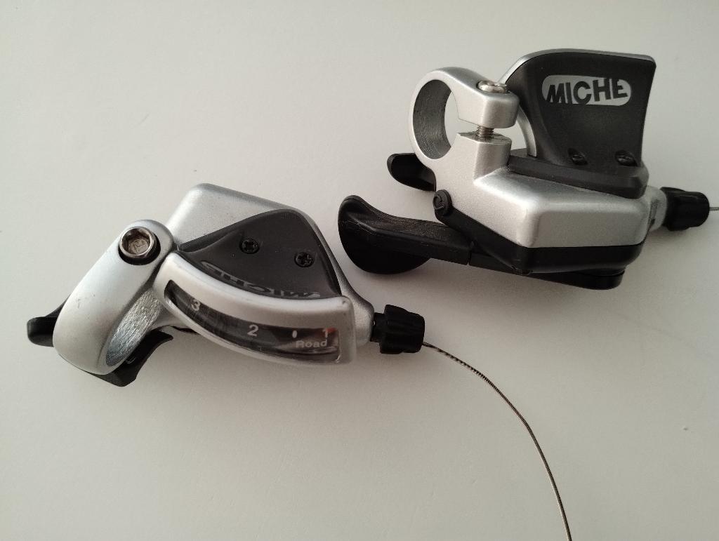 Flatbarshifters en remgrepen voor Campagnolo 9-speed, Ophalen of Verzenden, Nieuw, Derailleur of Ketting, MICHE