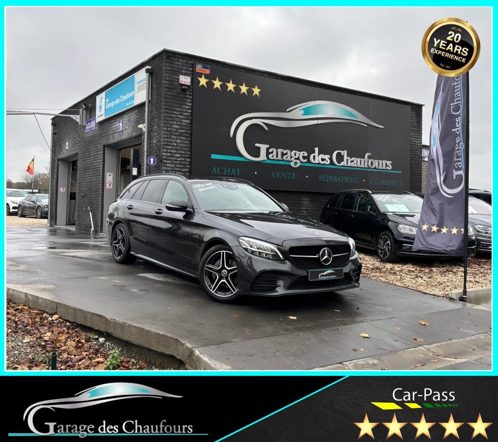 Mercedes-Benz C 180 d - ! Pack AMG ! - 9G Tronic - Caméra, Autos, 90 kW, Achat, Euro 6, Entreprise
