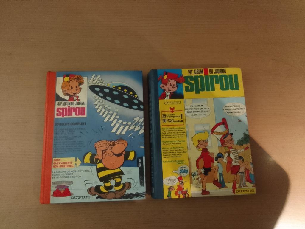 Albums SPIROU 141 & 145 BE, Ophalen of Verzenden