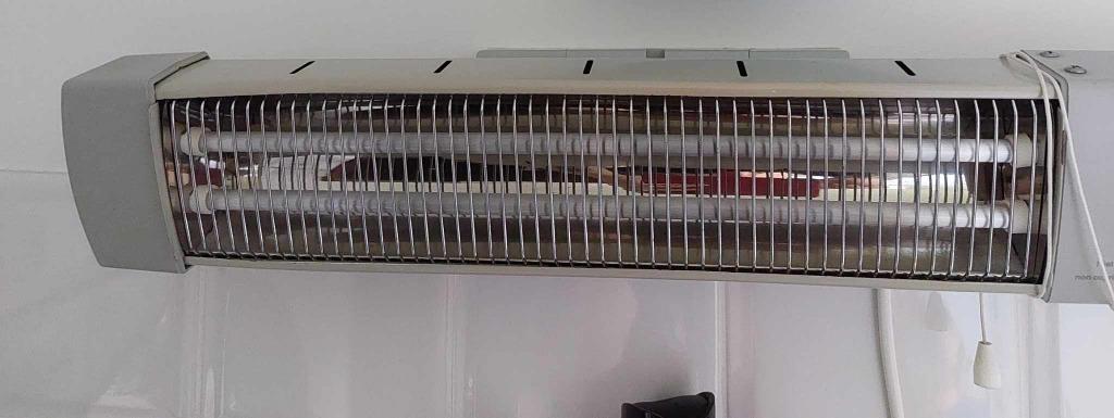 Infrarood warmtestraler, Ophalen of Verzenden, Gebruikt