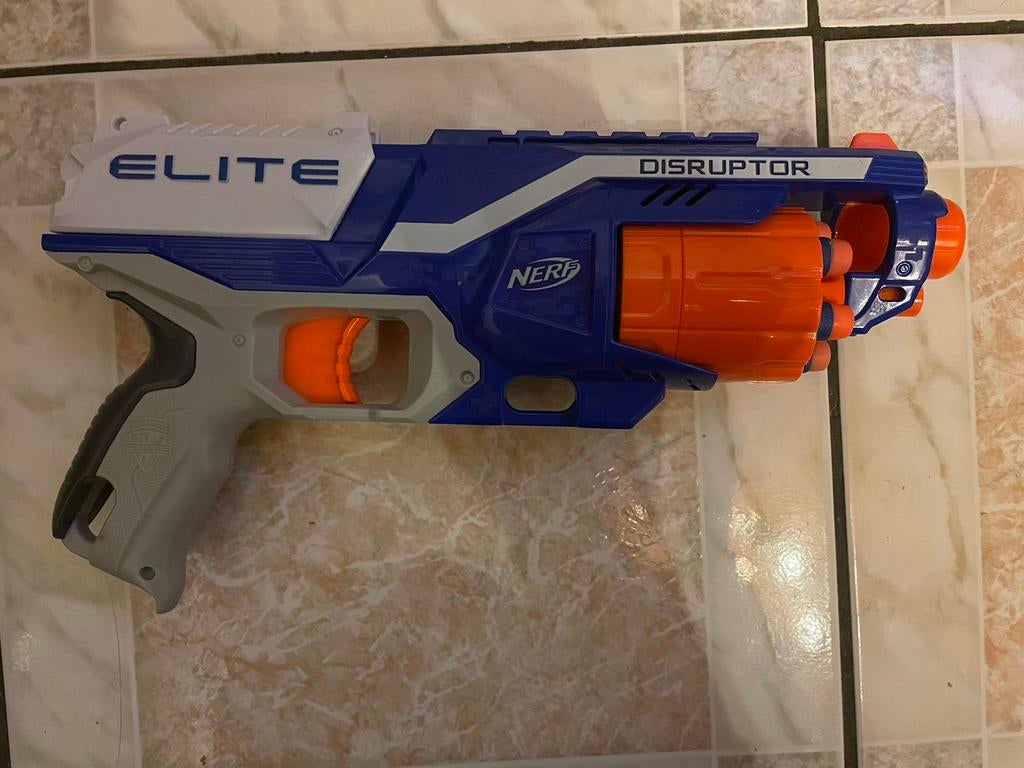 NERF N-STRIKE Elite Disruptor Blaster, Ophalen, Zo goed als nieuw