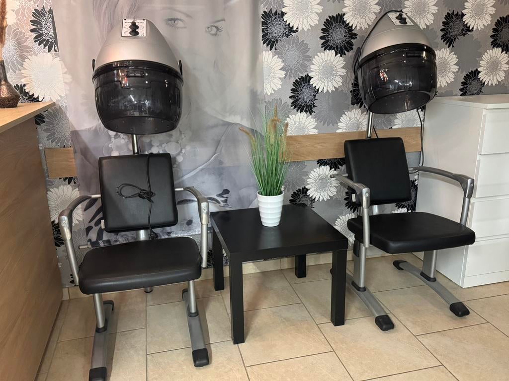 2x Droogkap met stoel, Ophalen, Zo goed als nieuw, Haarverzorging