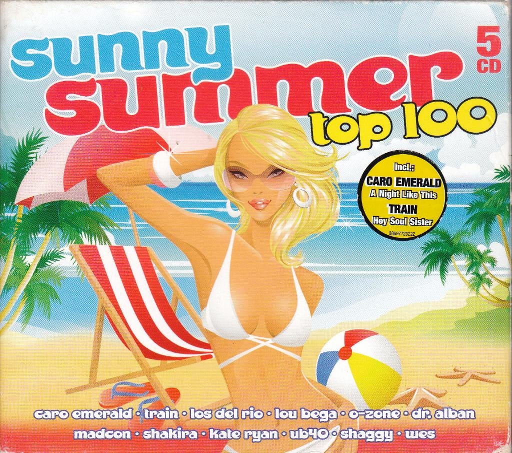 Sunny Summer top 100: Los del Rio, Lou Bega, UB40? shakira.., Envoi, Pop