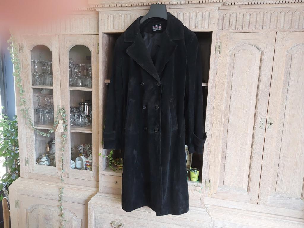 Jas leder, Kleding | Heren, Ophalen, Zo goed als nieuw, Zwart, River woods