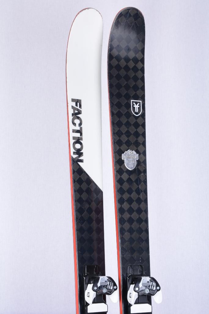 184 freeride ski's FACTION PRIME 2.0, carbon, Carve, 180 cm of meer, Gebruikt, Salomon