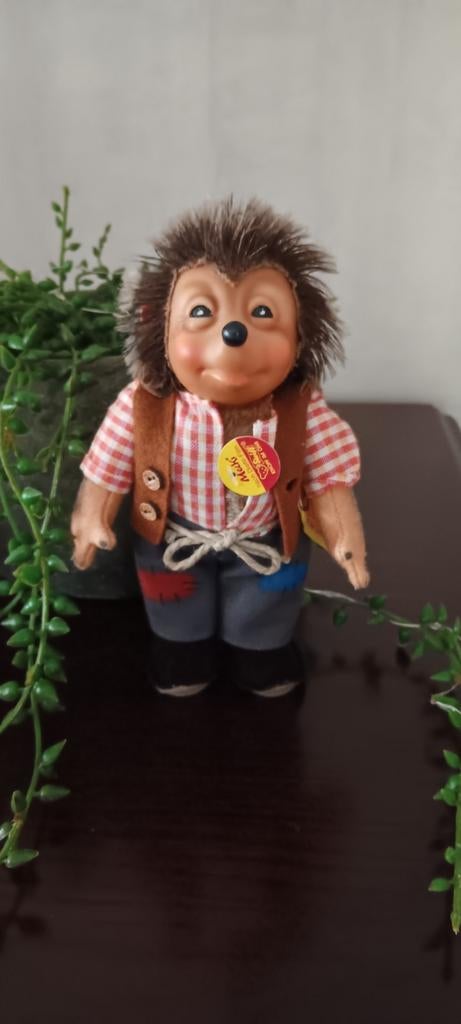Steiff mecki egel, Ophalen of Verzenden, Zo goed als nieuw