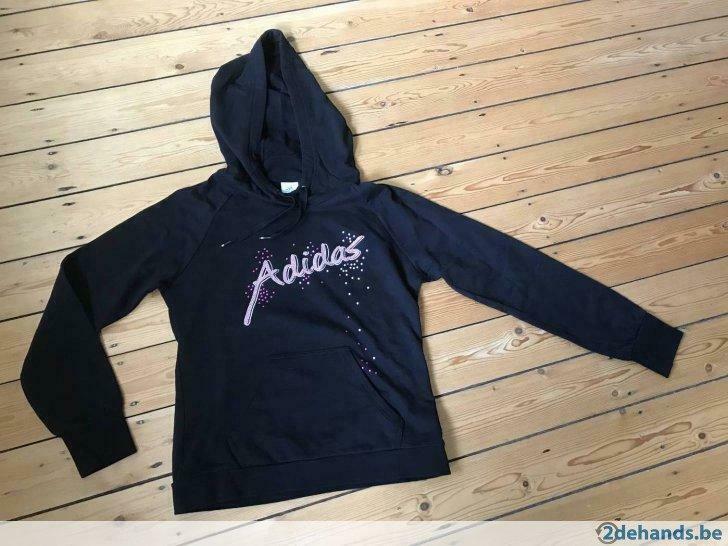 Trui ADIDAS, mt 38, als nieuw!!, Maat 38/40 (M), Adidas, Zwart, Nieuw