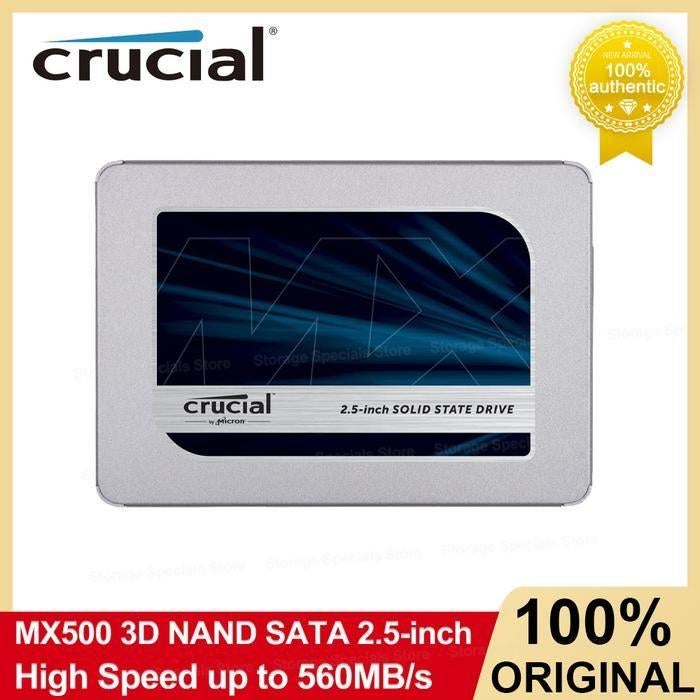 SSD TLC CRUCIAL 2,5 POUCES SATA 3.0 6 GBIT, Informatique & Logiciels, Neuf, Interne, CRUCIAL, 2000GB