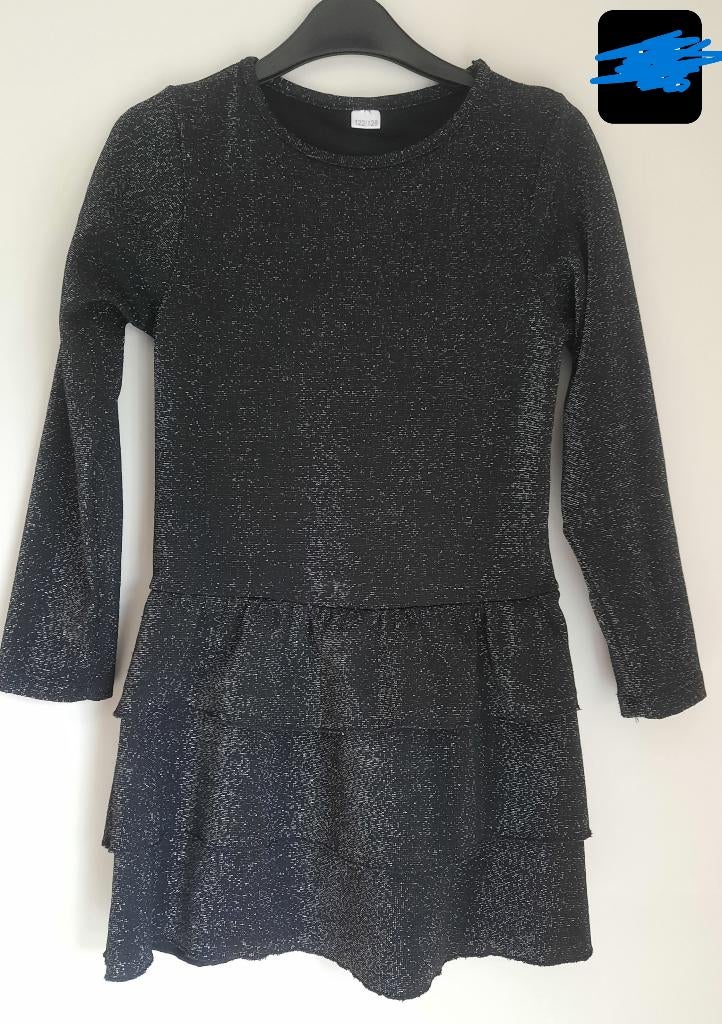 Jurk maat 122-128, Enlèvement ou Envoi, Comme neuf, Fille, Robe ou Jupe