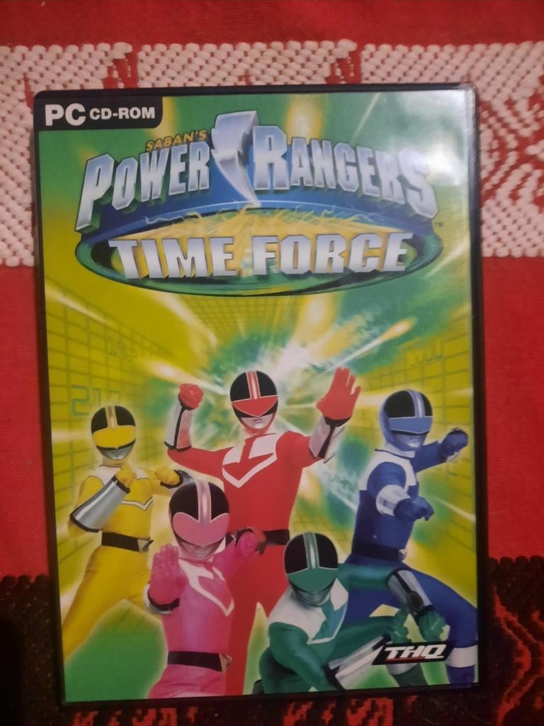 CD-Rom PC Power Rangers Time Force, Enlèvement ou Envoi, Utilisé