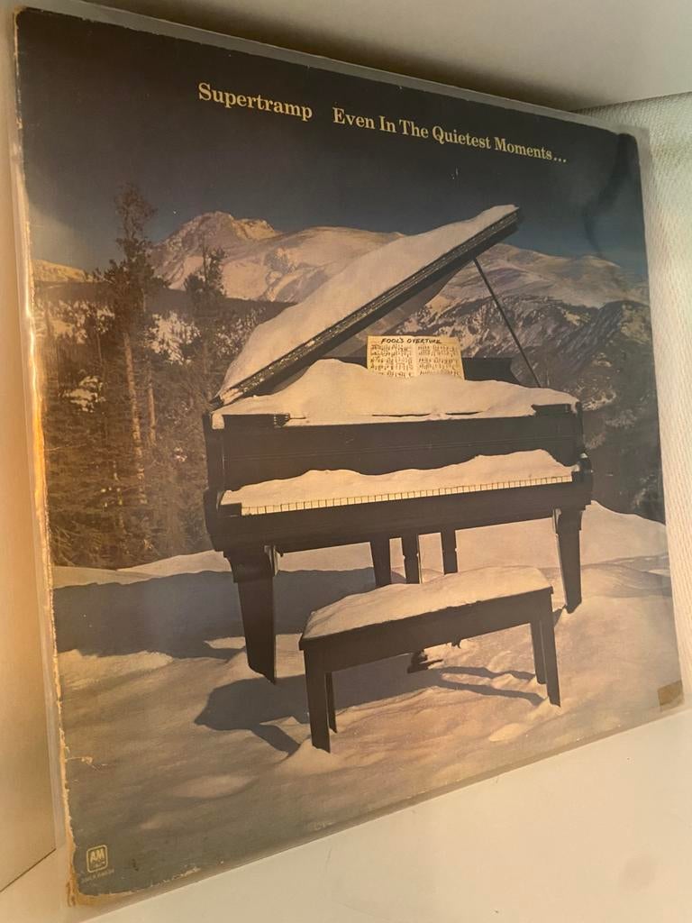 Supertramp – Even In The Quietest Moments - Netherlands 1977, Envoi, Utilisé, Pop rock