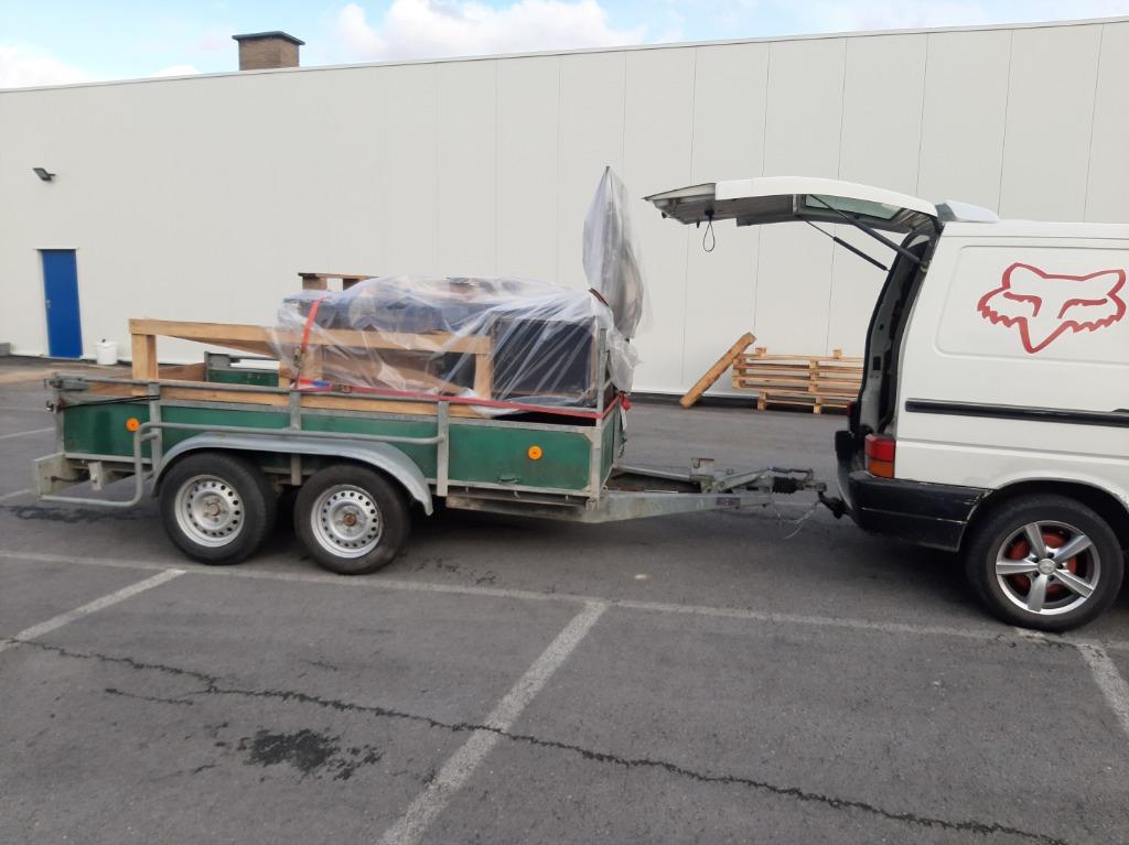 Aanhangwagen 3m x 1m50, Autos : Divers, Remorques, Enlèvement, Utilisé