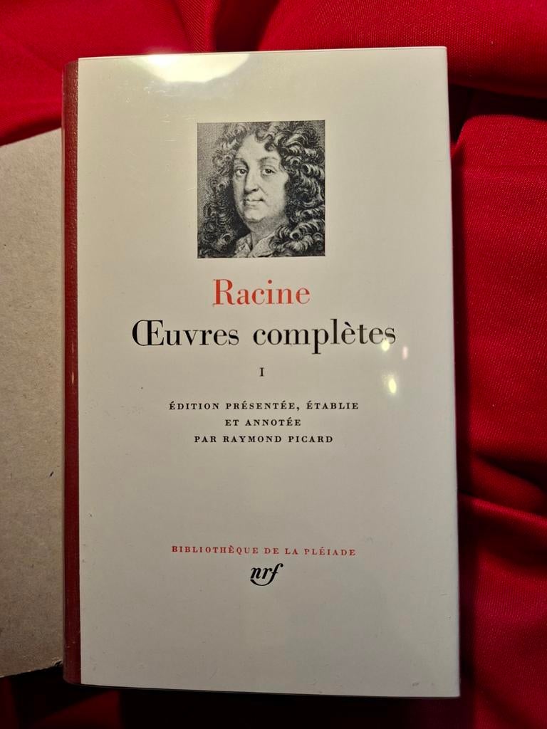 Pleiade,  Racine Théâtre et Poésie, 1 volume, Enlèvement ou Envoi