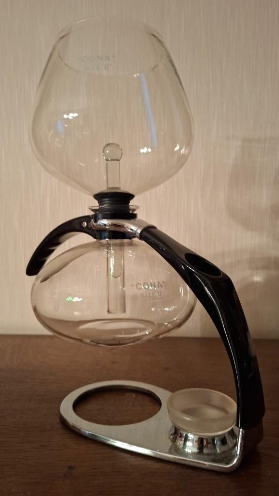 Cona koffiezetapparaat - vacuüm-/sifon koffiezetter, Afneembaar waterreservoir, Koffiemachine, Gemalen koffie, Ophalen of Verzenden