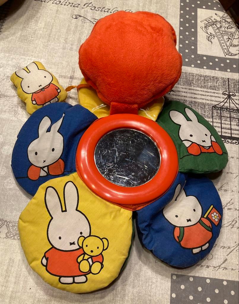 Jouet Miffy avec sons, poupée + miroir., Enlèvement ou Envoi, Comme neuf, Autres types, Sonore
