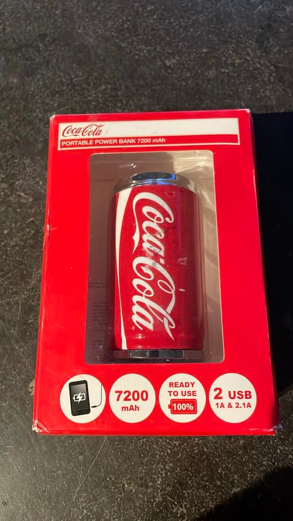 Nouvelle banque d'alimentation Coca-Cola 7200 mAh, Enlèvement ou Envoi