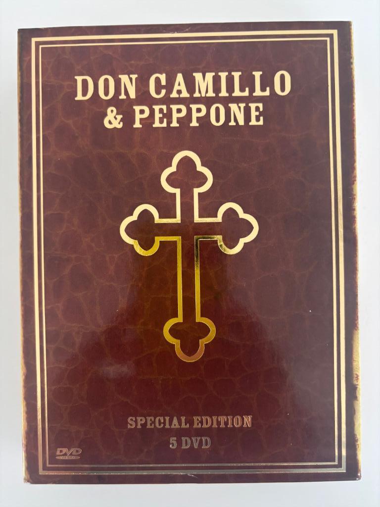 5 DVD Box Don Camillo & Peppone Fernandel, 1960 tot 1980, Verzenden, Alle leeftijden, Zo goed als nieuw