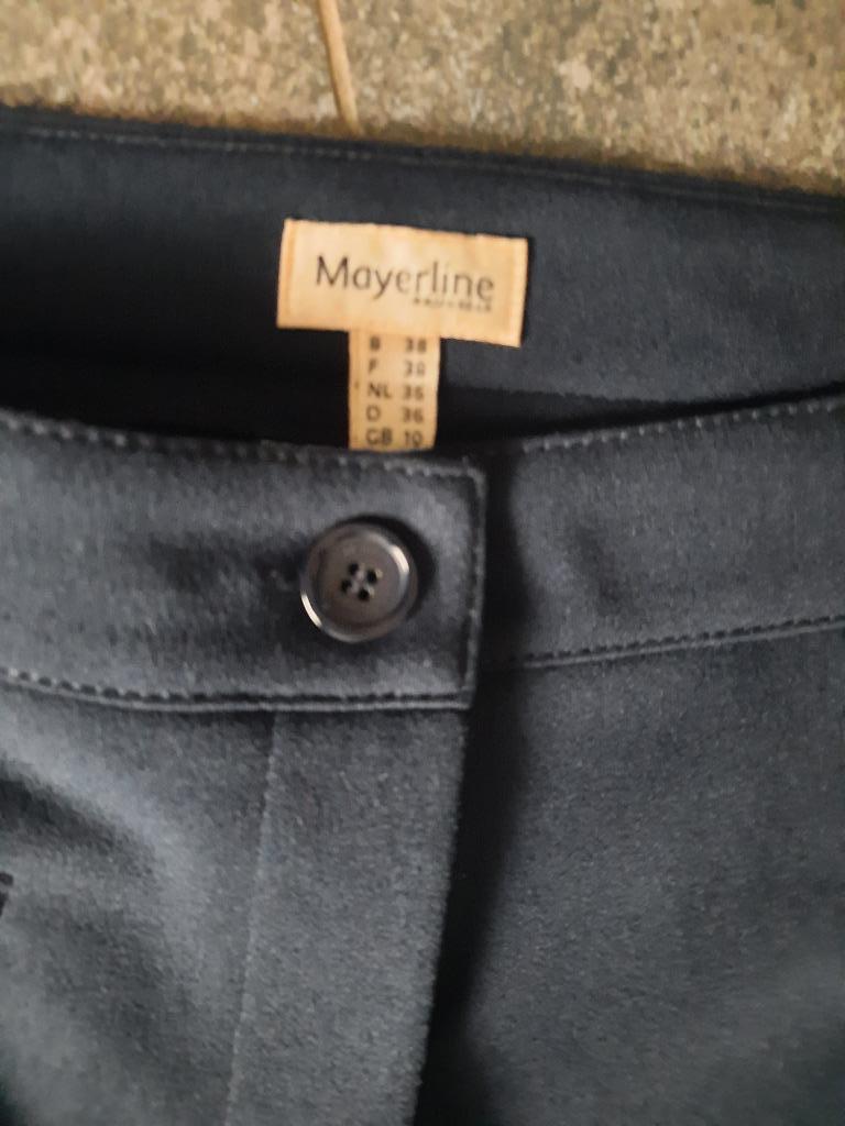 Mayerline Blauwe broek Maat 38, Mayerline, Enlèvement, Comme neuf, Taille 38/40 (M)