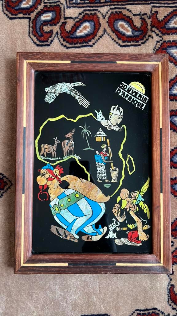 Kuifje Tintin Asterix Obelix authentiek werk, Enlèvement