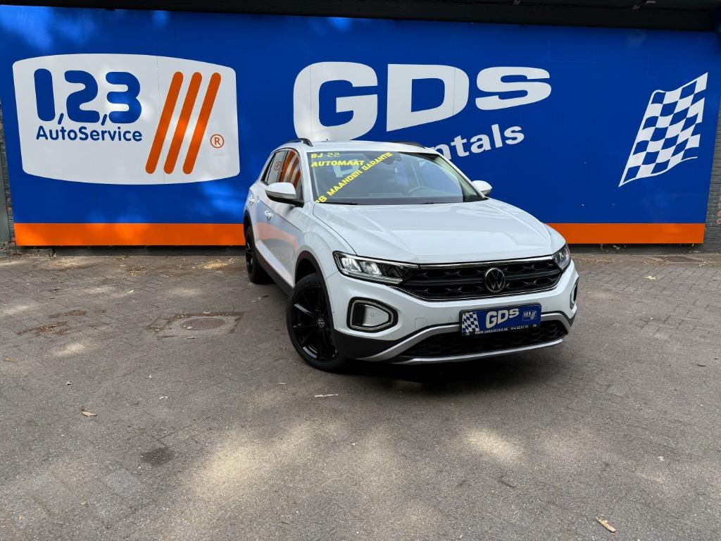 Volkswagen T-Roc !GRATIS WINTER SET! DIGI COCKPIT*ACC*APP, 1498 cc, Leder en Stof, Wit, USB