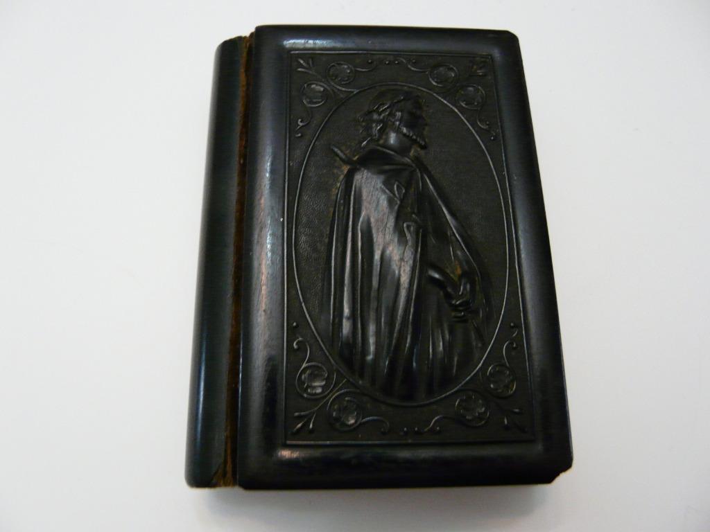 Zeldzaam FR kerkboek met harde lederen kaft uit 1859, Ophalen