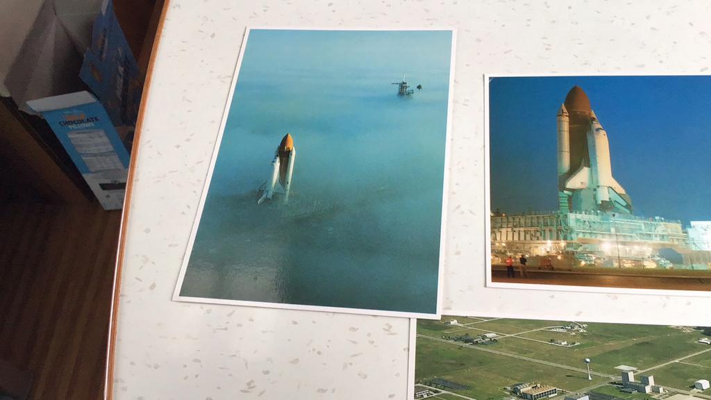 NASA postkaart (x2a), 1980 tot heden, Ophalen of Verzenden, Zo goed als nieuw, Prent