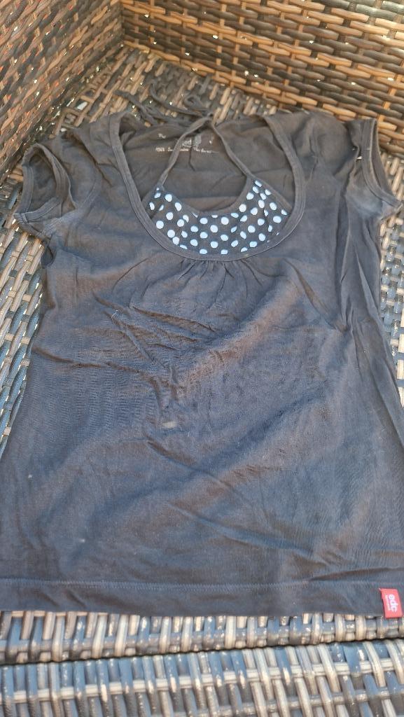 2 T-shirts van het merk EDC, Ophalen, Korte mouw, Maat 36 (S), Rood