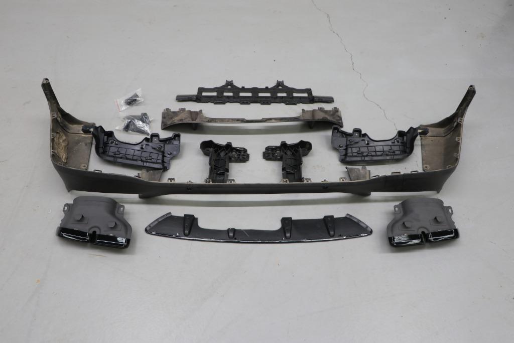 Diffuseur AMG pour Mercedes-Benz GLC X253 (19-22), Enlèvement ou Envoi, Utilisé, Mercedes-Benz, Pare-chocs