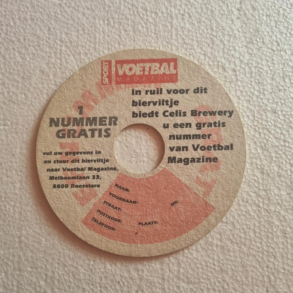 Sous Bock Celis (modèle 4), Verzamelen, Ophalen of Verzenden, Gebruikt, Viltje(s), Overige merken