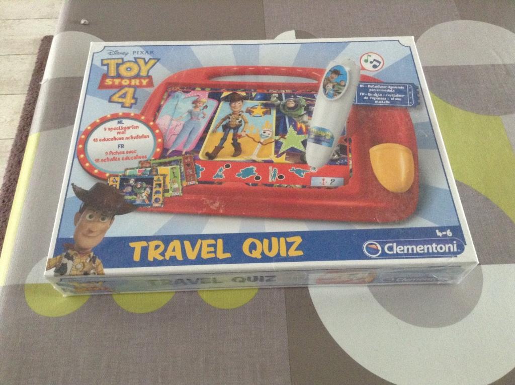 Disney-Pixar Toy Story 4 travel quiz (Nieuw), Ophalen of Verzenden, Zo goed als nieuw, Taal en Lezen