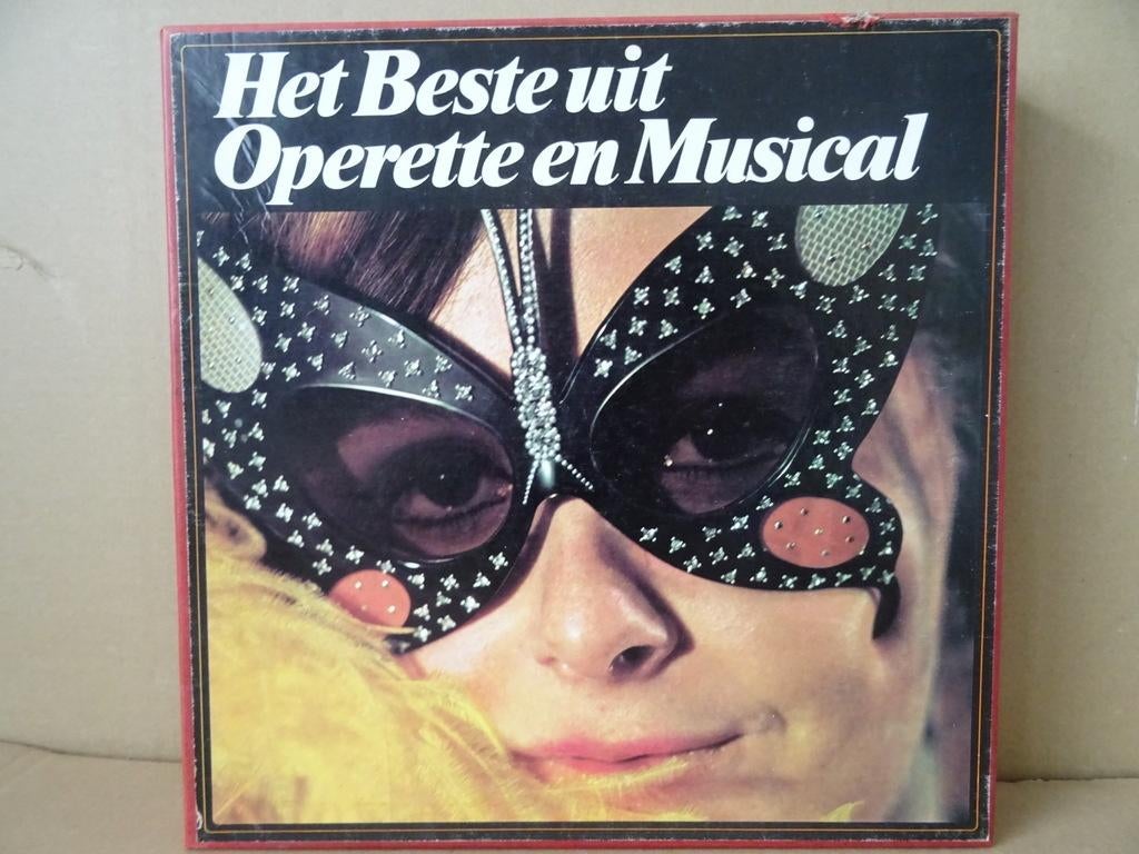 Het Beste uit Operette en Musical elpee collectie van 11zgan, Cd's en Dvd's, Gebruikt, Opera of Operette, Ophalen of Verzenden