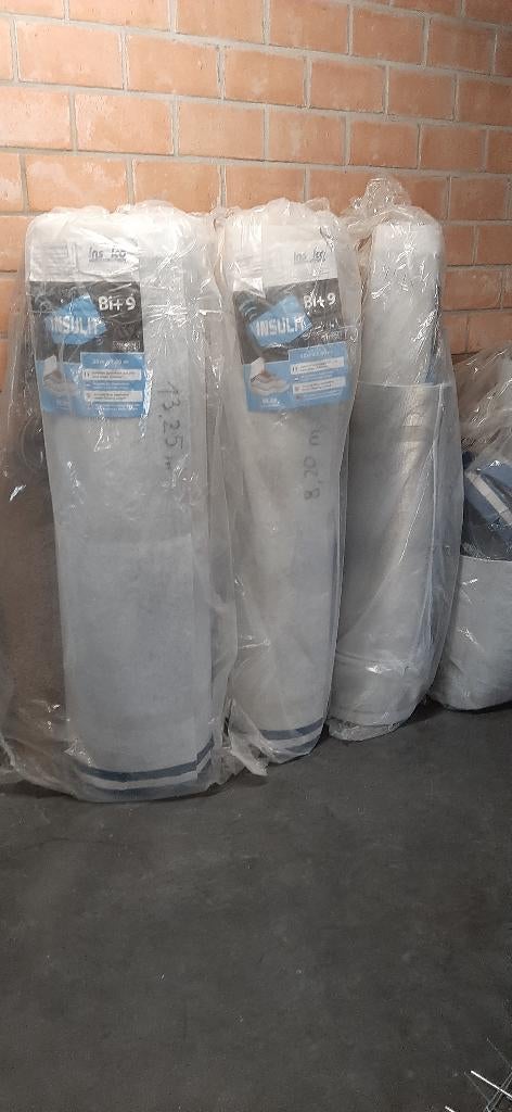Insulit Bi +9 acoustiche onderlaag, Doe-het-zelf en Bouw, Isolatie en Afdichting, Ophalen, Overige materialen, Nieuw, 15 m² of meer