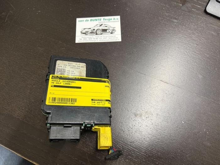 Stuurkolom module van een Volkswagen Golf, Ophalen of Verzenden, 3 maanden garantie, Gebruikt, Volkswagen