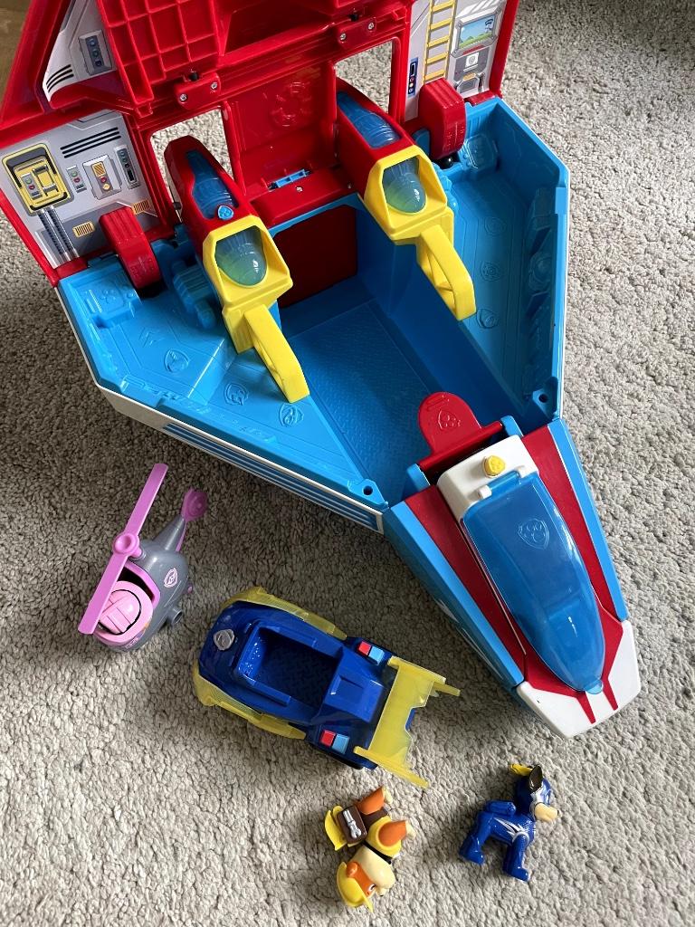 Paw Patrol Supersonic Jet, Kinderen en Baby's, Ophalen, Zo goed als nieuw
