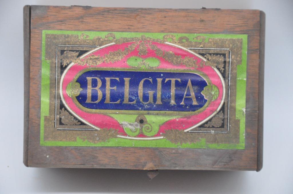 oude sigaren doos merk Belgita, Ophalen of Verzenden