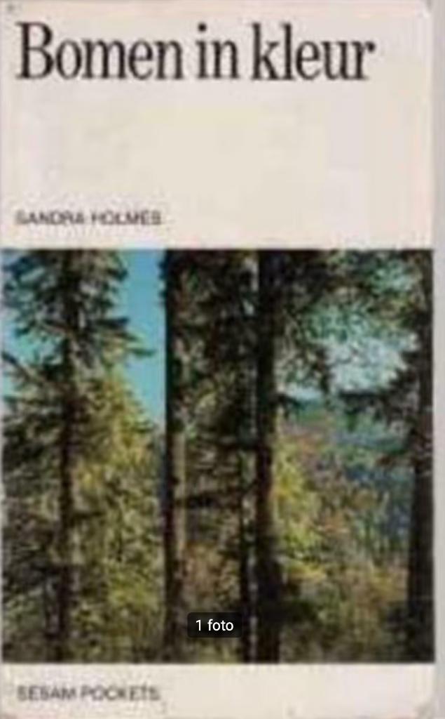 Bomen in kleur, Sandra Holmes, Boeken, Ophalen of Verzenden