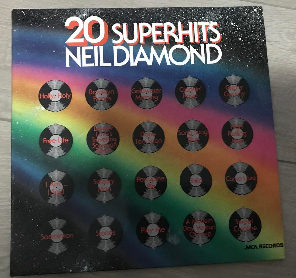 Lp 20 top hits van NEIL DIAMOND, Verzenden, Zo goed als nieuw