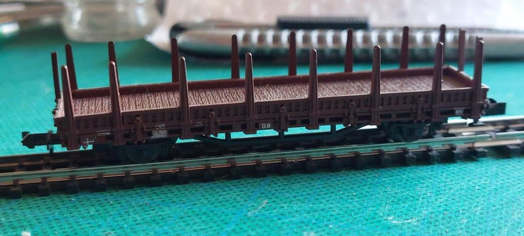 WAGON À PIQUETS ROCCO NLK 0203 1/160, Hobby & Loisirs créatifs, Trains miniatures | Échelle N, Wagon, Roco, Envoi, Courant continu