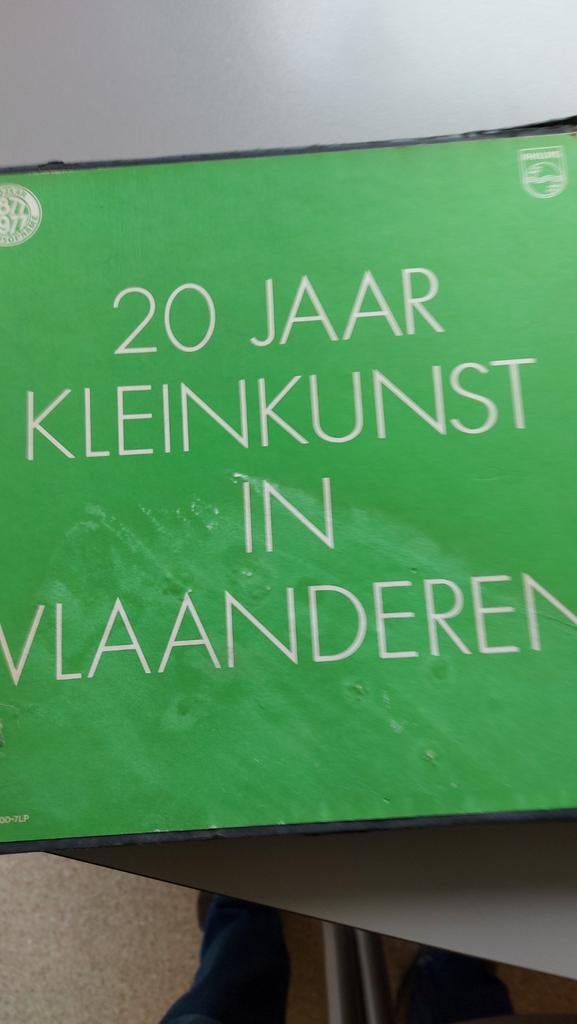 Kleinkunst in vlaanderen. Editie 1977. 7 vynilplaten, Ophalen, Zo goed als nieuw