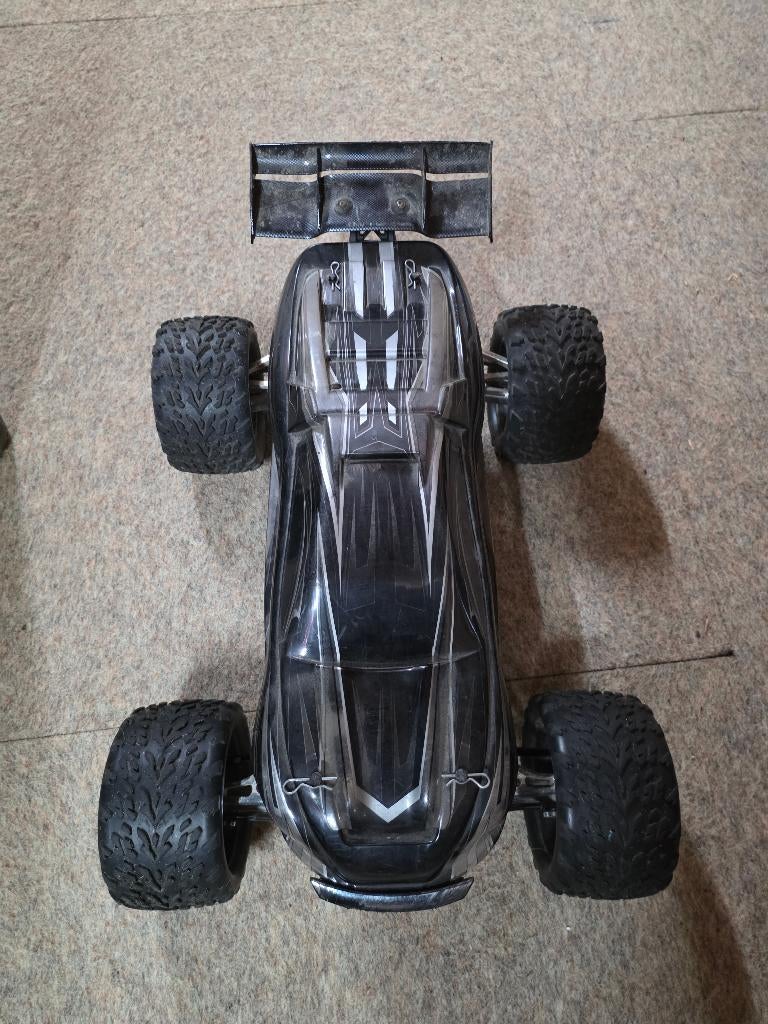 Traxxas E-Revo Mamba Monster, Hobby en Vrije tijd, Modelbouw | Radiografisch | Auto's, Elektro, Gebruikt, Auto offroad, Ophalen of Verzenden