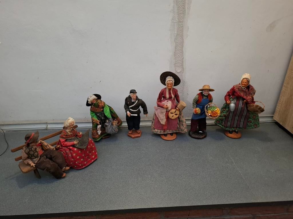 Santons, Ophalen