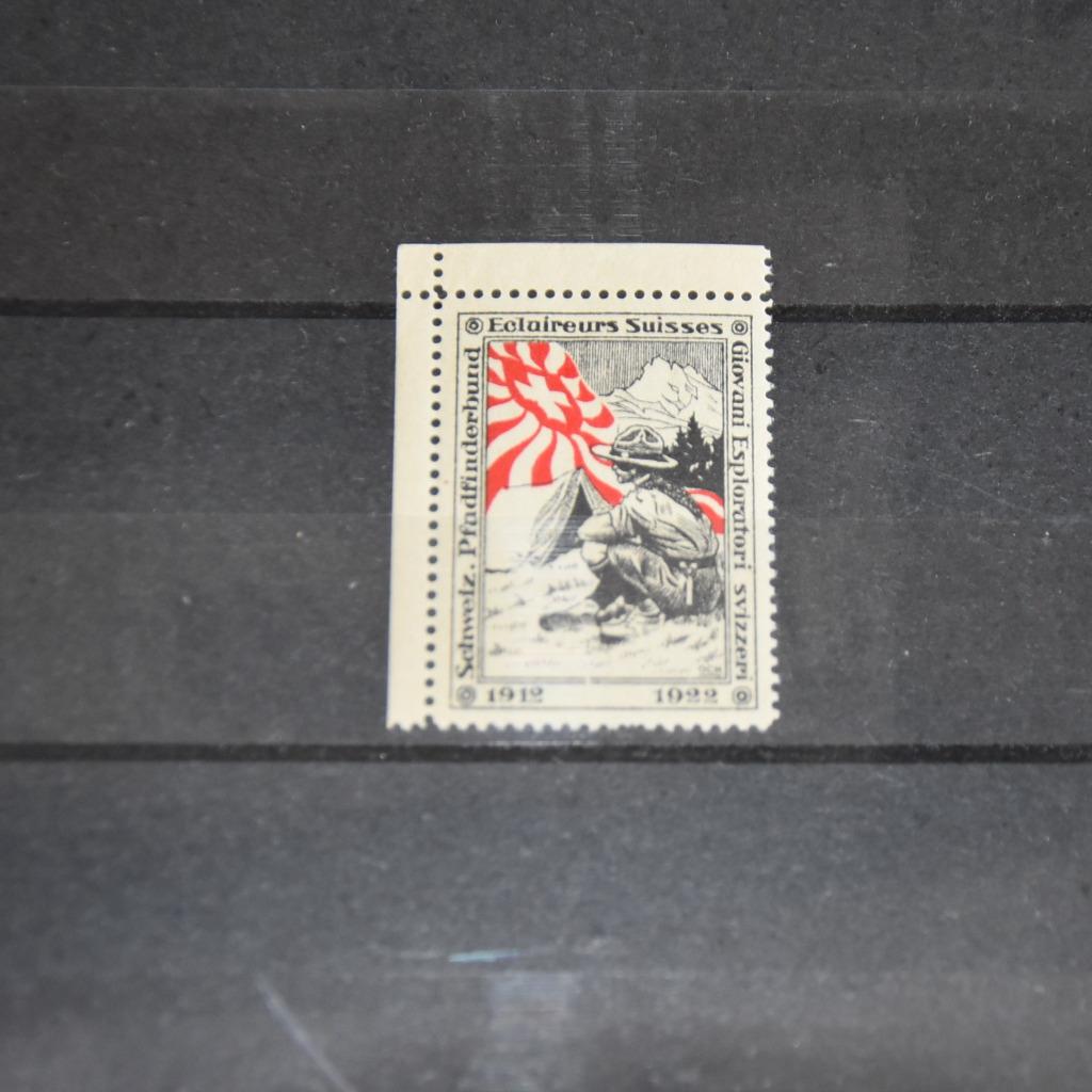 scoutisme suisse 1922, Envoi, Non oblitéré