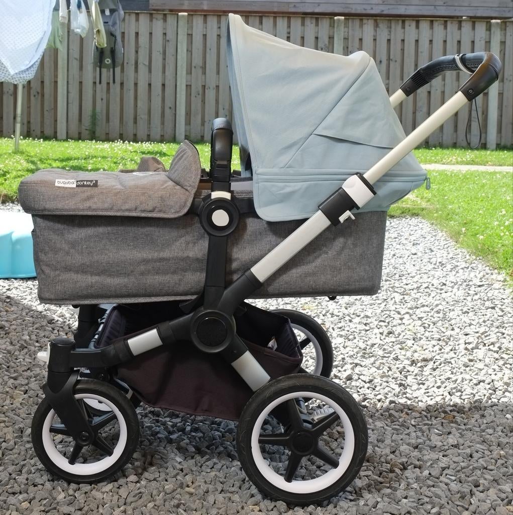 Bugaboo Donkey 3 Mono met alle accessoires + autostoel, Ophalen, Bugaboo, Zo goed als nieuw, Combiwagen