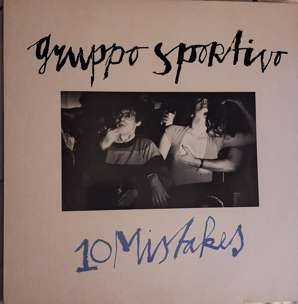 Vinyl LP  GRUPPO SPORTIVO  - 10 Mistakes, Enlèvement, Comme neuf