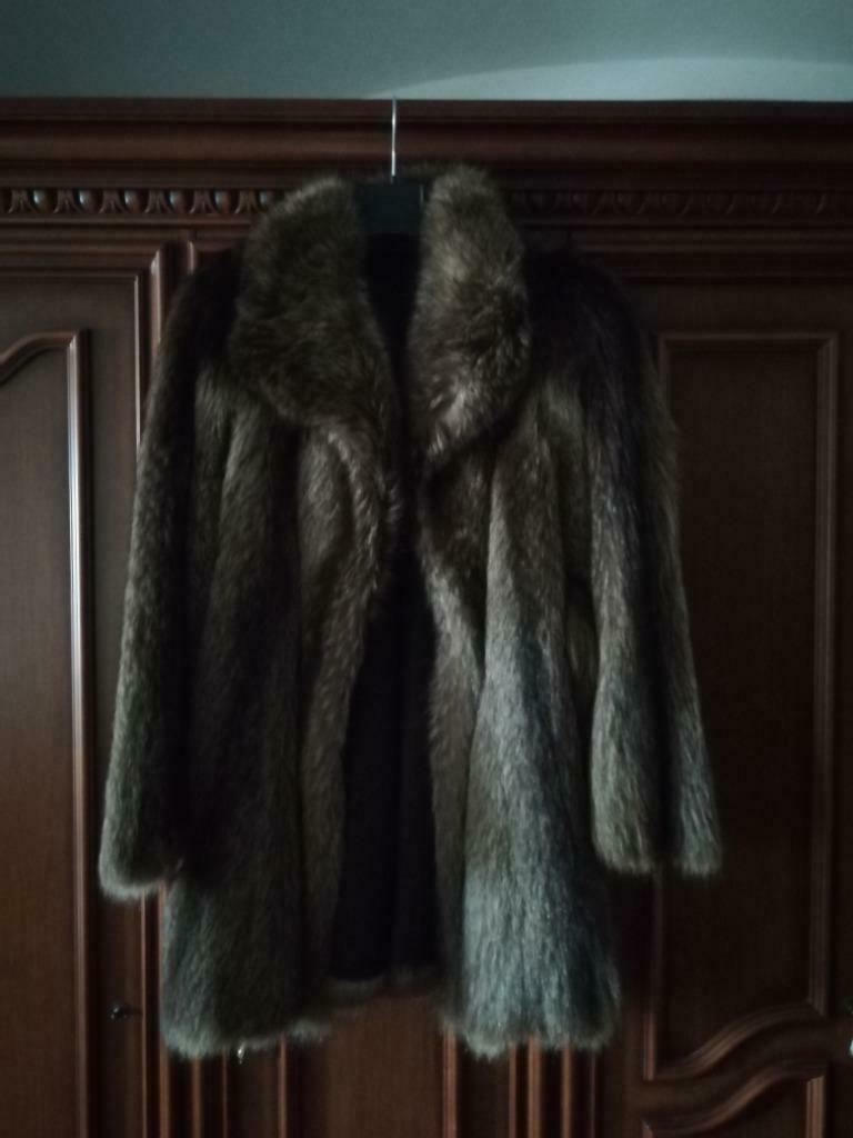 Manteau de fourrure marmotte bont bontmantel bontjas marmot, Kleding | Dames, Jassen | Winter, Verzenden, Zo goed als nieuw, Maat 42/44 (L)