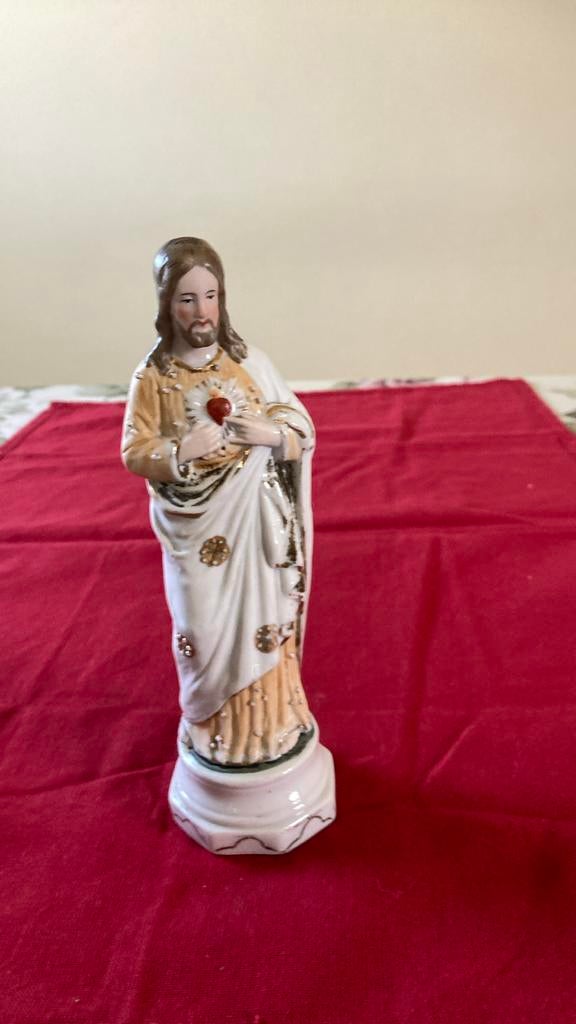 Heilig hart beeld genummerd, Antiek en Kunst, Antiek | Religieuze voorwerpen, Ophalen