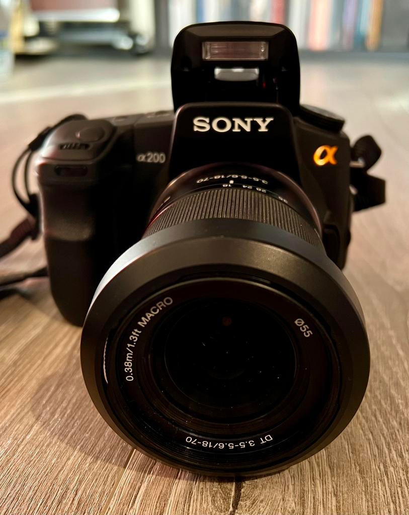 Sony Alpha 200, Audio, Tv en Foto, Ophalen, Zo goed als nieuw, Sony